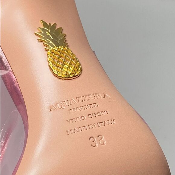 Aquazzura Seduction 105mm crystal-embellished pumps size 38 - Picture 16 of 16